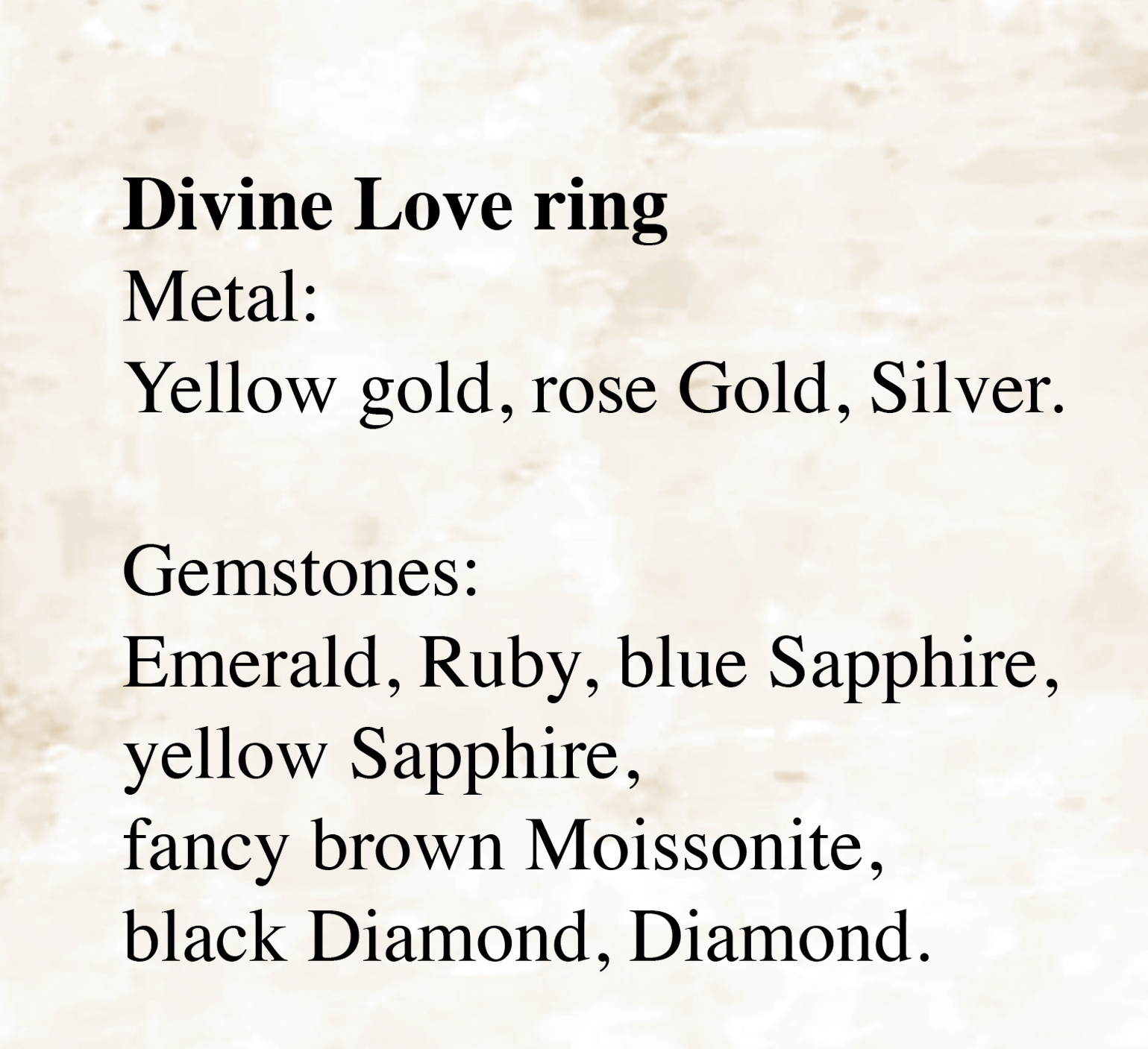 Divine Love Ring